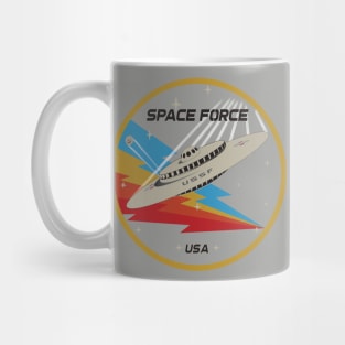 Space Force Mothership Lightning Edition-Retro Mug